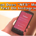 NFS Mean in Text on Instagram