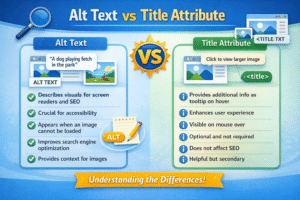 Alt Text vs Title Attribute