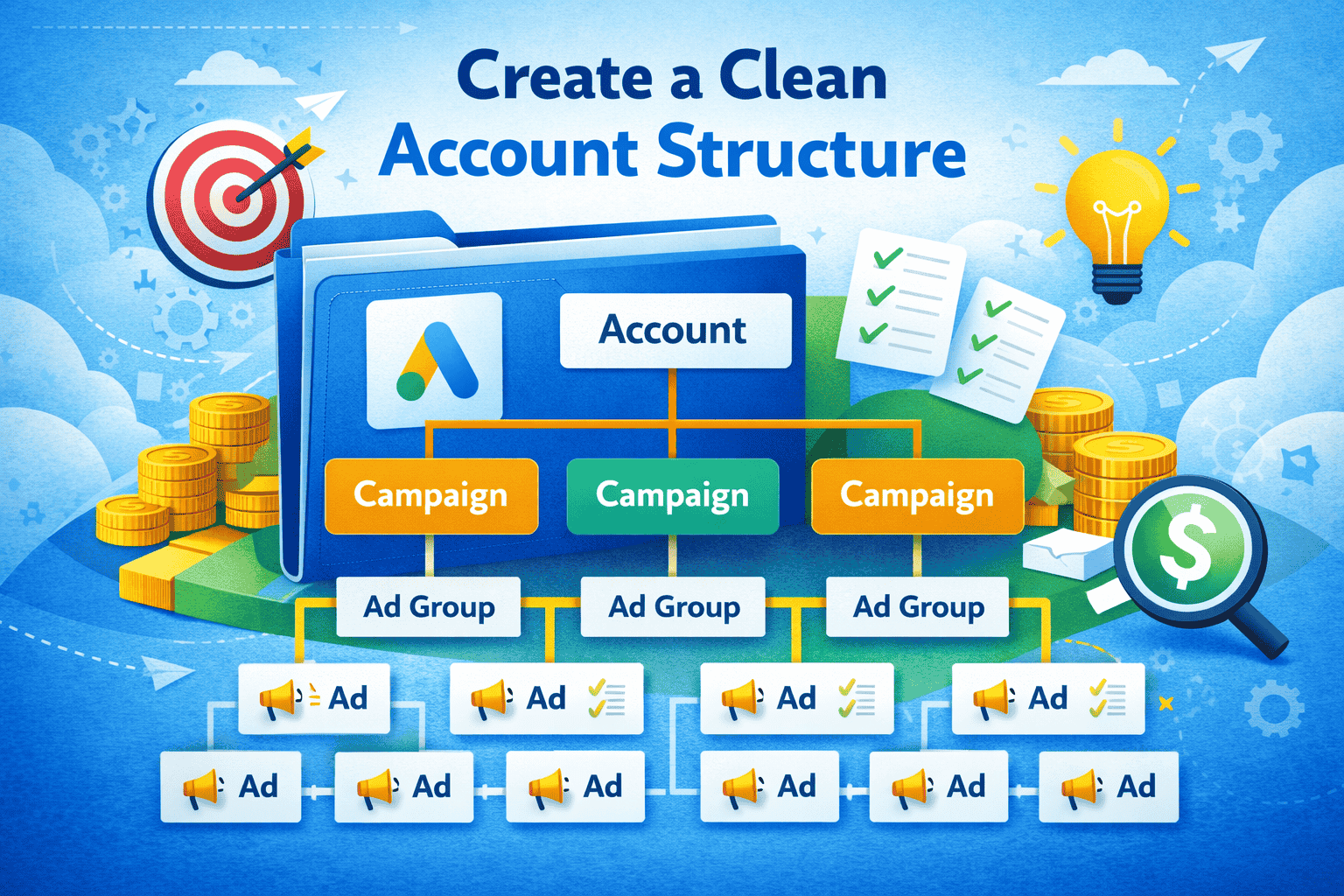 Create a Clean Account Structure