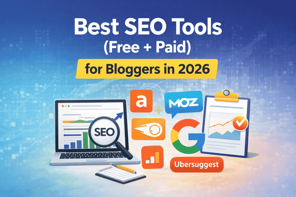 Best SEO Tools (Free + Paid) for Bloggers in 2026