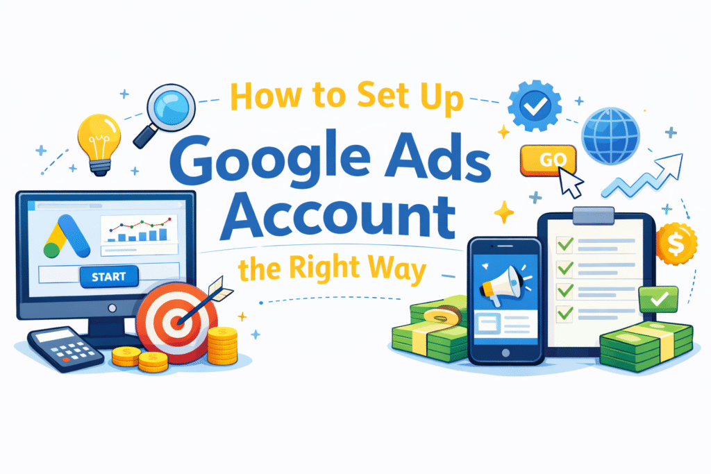 How to Set Up Google Ads Account the Right Way