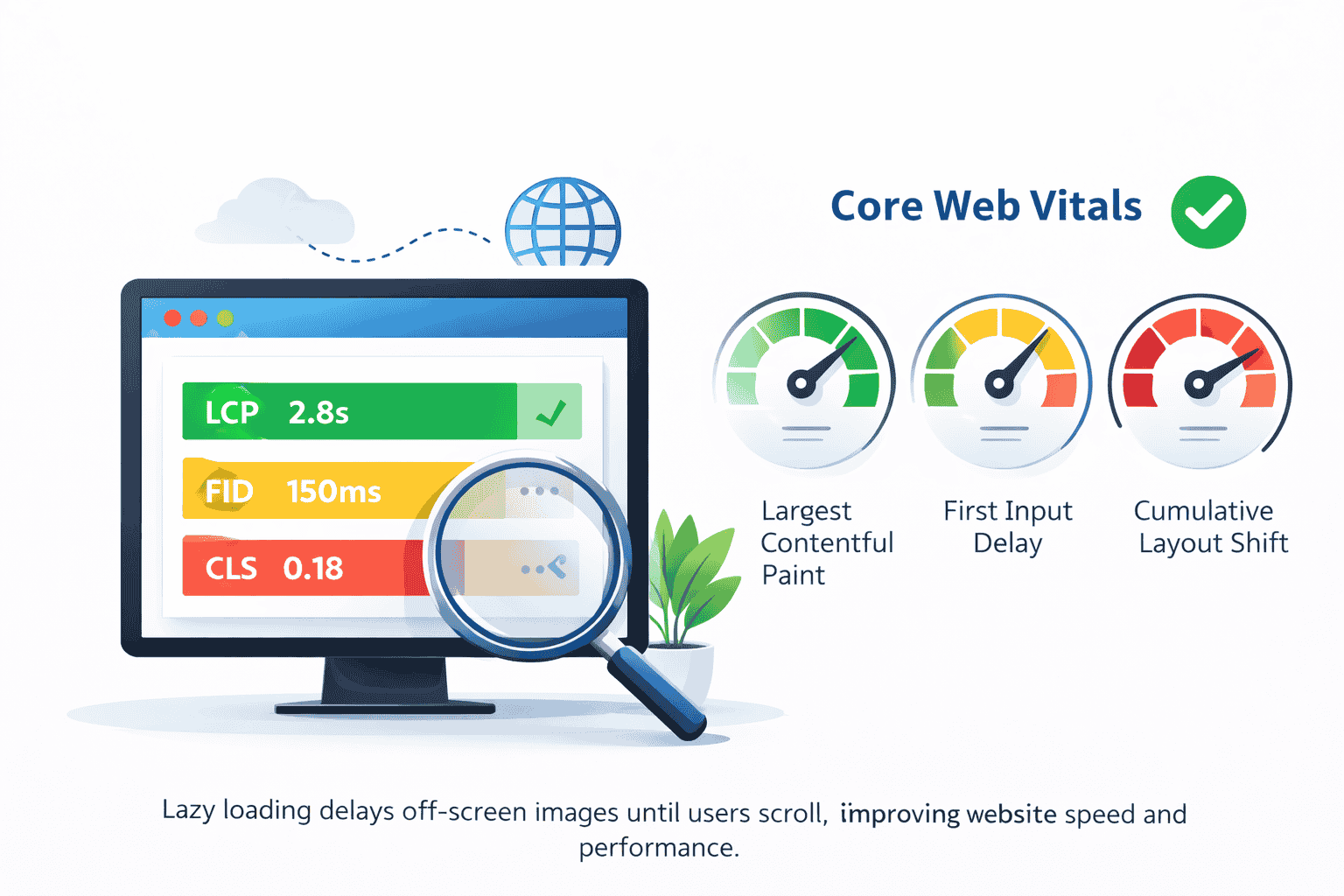 Monitor Core Web Vitals 