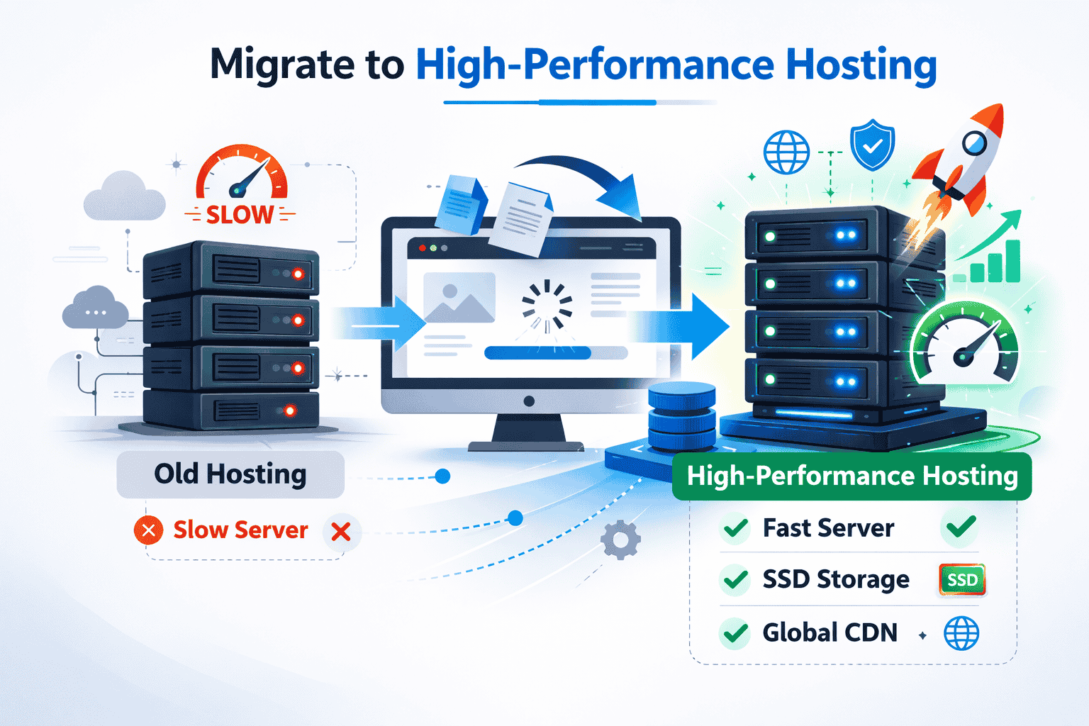 Migrate to High-Performance Hosting.