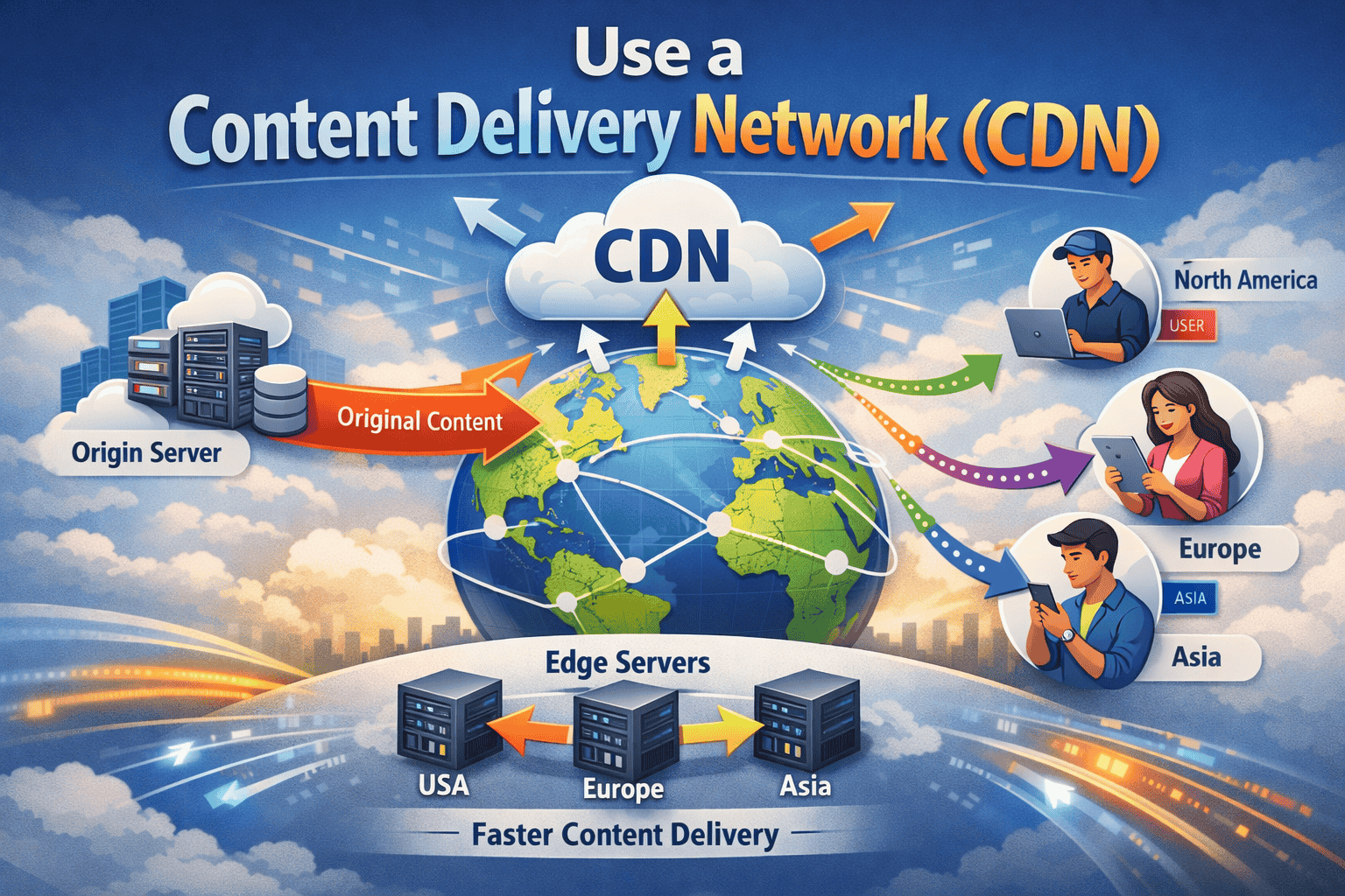 Use a Content Delivery Network (CDN)