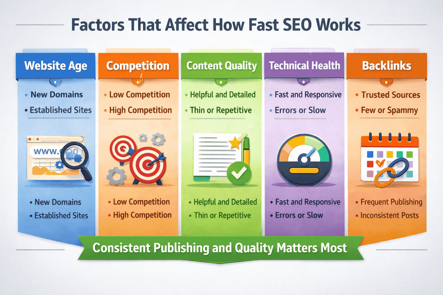 Factors That Affect How Fast SEO Works