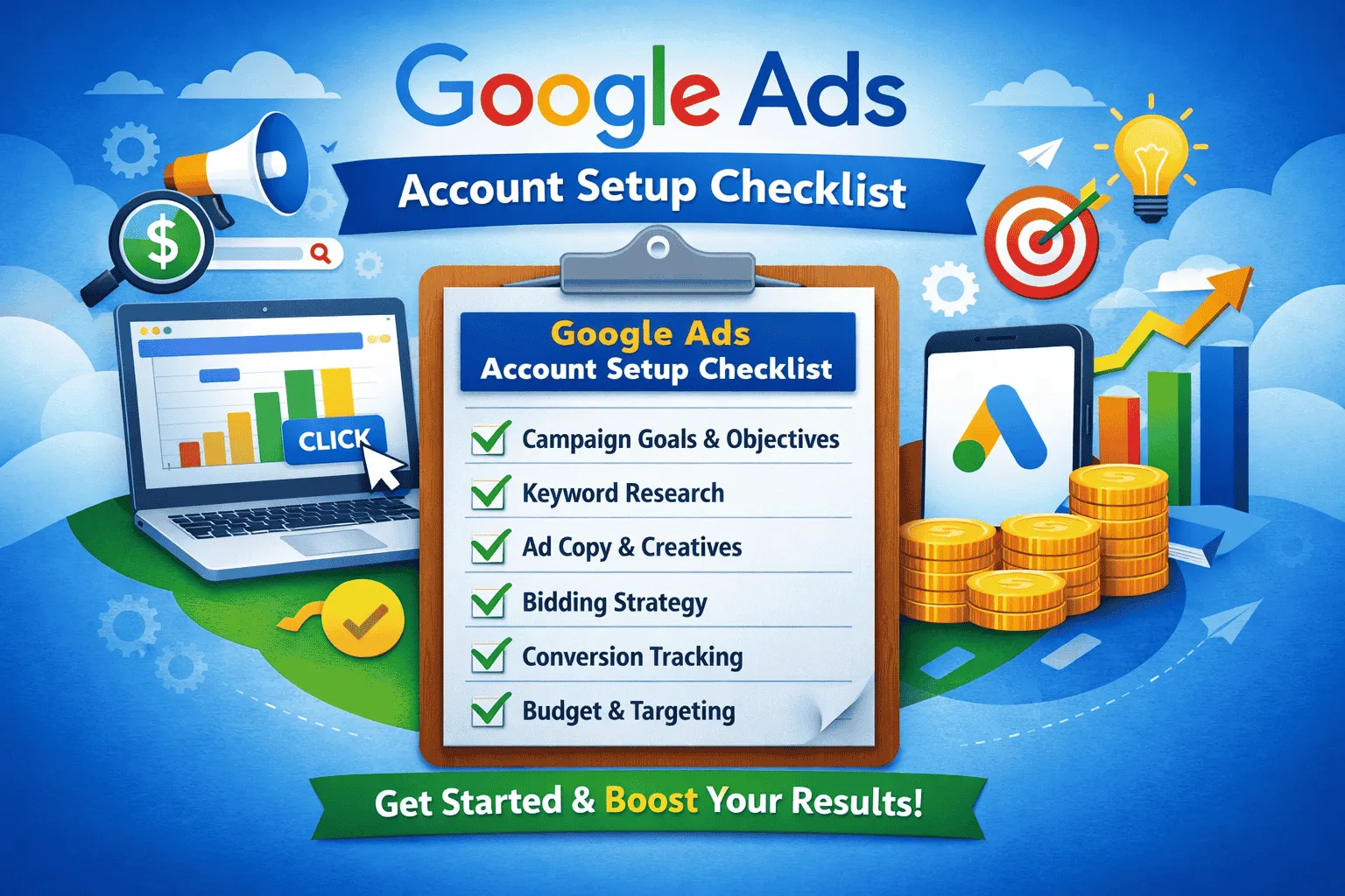 Google Ads Account Setup Checklist