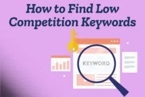 low competition keywords
