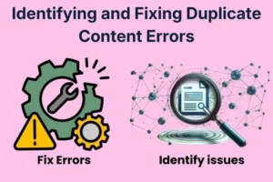 duplicate content SEO fix
