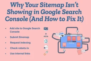 sitemap not showing in Search Console